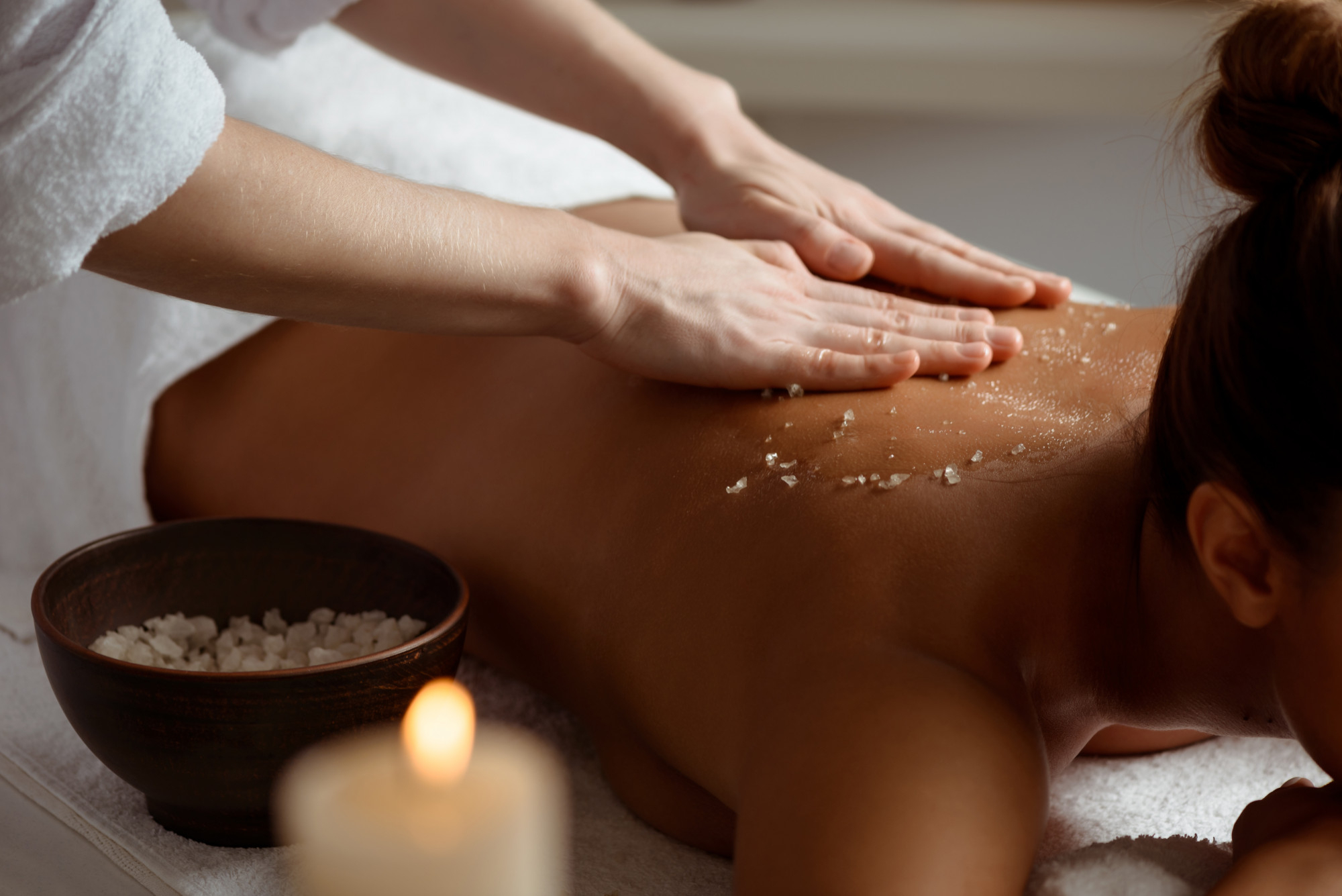 Scrub and Oil Body Massage Scrub and Oil Body Massage
